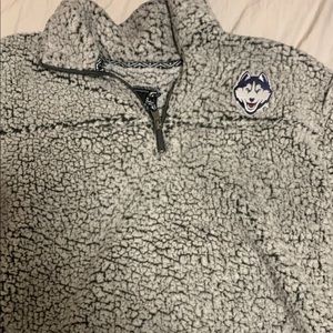 UConn Sherpa pullover